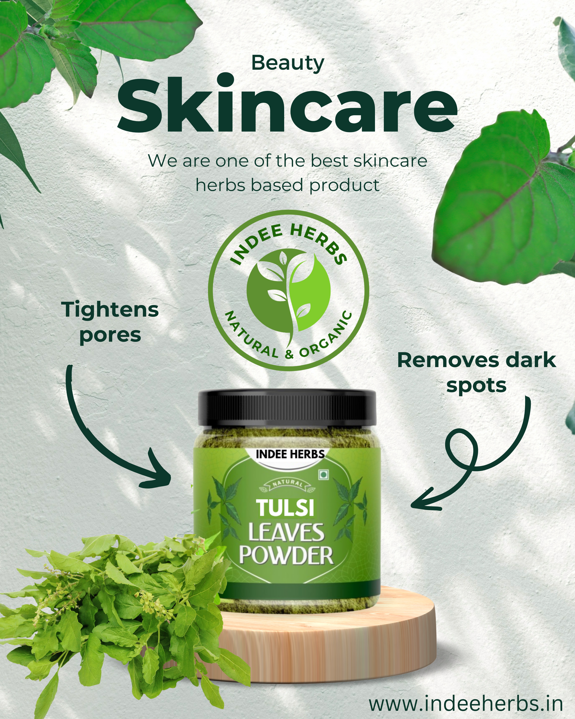 Tulsi-powder-indeeherbs.in